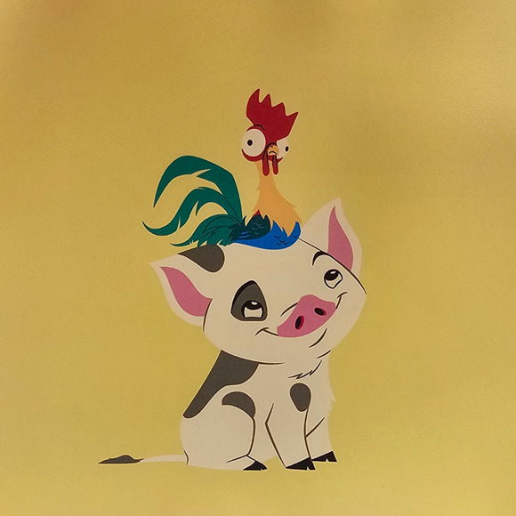 Loungefly Disney Moana Pua & Hei Hei Sunset Mini Backpack Bag New - Picture 7 of 8